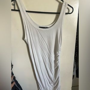 white body con dress